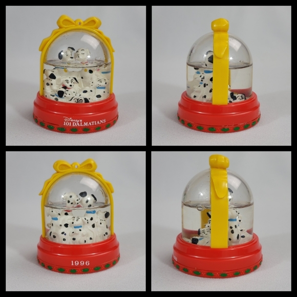 Set Of 4 Vtg 1996 Disney 101 Dalmatians Snow Domes - Picture 5 of 16
